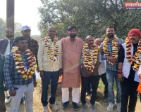 औराई विधायक ने 13 मार्गो का किया शिलान्यास