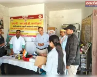 आयुष्मान आरोग्य मंदिर चुल्ल्हाभारी में कैंसर एवं टीबी स्क्रीनिंग कैंप का सीएमओ ने किया निरीक्षण