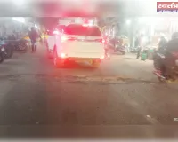 मेवा लाल बगिया चौराहे से नैनी रेलवे स्टेशन मार्ग बड़े-बड़े गड्ढों मे तबदील 