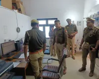 गोरखपुर में पुलिस महकमे में  एसएसपी डॉ कौस्तुभ का औचक निरीक्षण मचा हड़कंप: