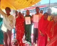 कुशीनगर: पट्टा भूमि विवाद गहराया, अदालत का वाद निरस्त होने के बाद पट्टाधारक आमरण अनशन पर