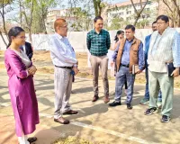 जनपद में राज्यपाल के सम्भावित दौरे को लेकर जिलाधिकारी व पुलिस अधीक्षक ने कार्यक्रम स्थल का  लिया जायजा, संबंधितों को दिये आवश्यक दिशा निर्देश