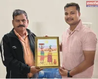 कांस्टेबल दीपक कुमार गुप्ता हुए सम्मानित