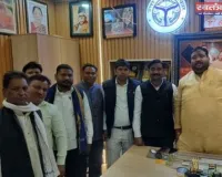 बलरामपुर बुद्धा पार्क की बाउंड्री वॉल तोड़ी गई:सौंदर्यीकरण और विस्तार के लिए तैयारी शुरू 