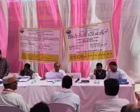 सोनभद्र बिल्ली मारकुंडी में खनन प्रस्ताव पर सरकारी लोक सुनवाई, ग्रामीणों ने लगाया भारी धांधली का आरोप