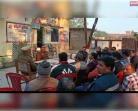 महाशिवरात्रि रमजान को लेकर क्षेत्राधिकारी ने थाने में की गोष्टी दिया निर्देश