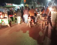 ओबरा के वी आई पी  रोड पर नाबालिगों की तेज रफ्तार का कहर, दो बाइकों की टक्कर में 4 घायल