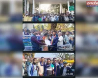 UGC (विश्वविद्यालय अनुदान आयोग) के समर्थन में मे आजाद समाज पार्टी व भीम आर्मी का विशाल जनआंदोलन रैली एवं धरना-प्रदर्शन