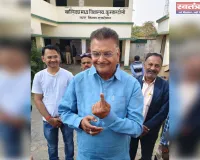 झारखंड निकाय चुनाव- 2026, हजारीबाग लोकसभा क्षेत्र के सांसद मनीष जायसवाल ने किया मतदान