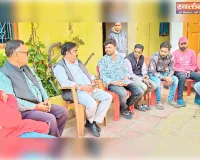 विधायक प्रकाश राम ने भाजयुमो मंडल अध्यक्ष के घर पहुंचकर जताई शोक संवेदना