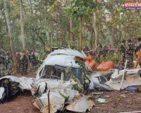 रांची से दिल्ली जा रही एयर एंबुलेंस सिमरिया के जंगल में क्रैश, सवार सातों की मौत
