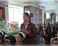 श्रीदस इंटरनेशनल स्कूल में दिखाया गया परीक्षा पर चर्चा का सीधा प्रसारण, छात्रों में दिखा उत्साह