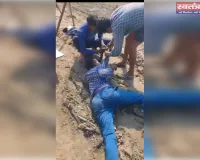 मनरेगा कार्य के दौरान मजदूर पर फावड़े से जानलेवा हमला