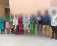 पॉक्सो  एक्ट के आरोपी को छुड़ाने थाने पहुंचे लोग ,हंगामा करने वाले दस लोगों का चालान,  जिसमे महिला पुरुष शामिल