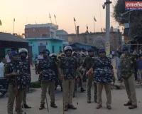 होली पर शांति व्यवस्था कायम रखने को सी ओ ने किया भ्रमण