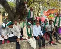 भारतीय किसान यूनियन की मासिक बैठक में गेहूं खरीद केंद्र क्यों लड़ियां  मुख्यालय पर खोलने की मांग 