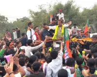 धेमाजी जिले में मुख्यमंत्री हीमंत बिस्वा शर्मा की जन आशीर्वाद यात्रा