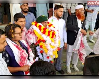 26 वर्षों की देशसेवा के बाद सेवानिवृत्ति, जिले के बदरपुर में सैयद कमाल खान का भव्य सम्मान