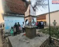प्राण प्रतिष्ठा के बाद  शिव मंदिर तोड़ा, केस दर्ज