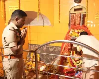 नवरात्रि के दृष्टिगत एसपी अमेठी द्वारा शांति व्यवस्था का लिया गया जायजा