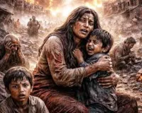 युद्ध की विभीषिका से त्रासदीपूर्ण मानवीय जीवन