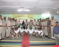 शौर्य और अनुशासन का प्रदर्शन ओबरा में CISF ने हर्षोल्लास के साथ मनाया 57वां स्थापना दिवस