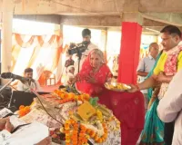 भागवत कथा से शिवद्वार धाम हुआ भक्तिमय , भक्तों की उमड़ी भीड़