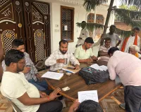 छितौनी–तमकुही रेलवे परियोजना: प्रभावित किसानों को नोटिस वितरण