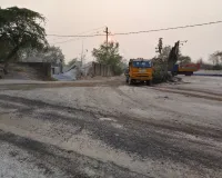 ओबरा-चोपन मार्ग पर विकास की धूल में दफन होती नागरिक संवेदनाएं