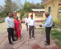 सोनभद्र जल संचयन इकाई बनेगी किसानों का सुरक्षा कवच, जिलाधिकारी ने मुसही गाँव में मॉडल का किया निरीक्षण