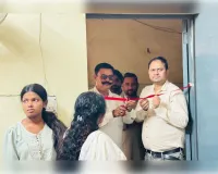 सरवाकल कैंसर से बचाव के टीकाकरण का ब्लॉक प्रमुख ने फीता काट कर किया उद्घाटन 