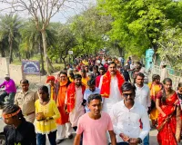 मदनपुर सुकरौली : नौ दिवसीय श्री राम महायज्ञ का कलश यात्रा के साथ भव्य शुभारम्भ, क्षेत्र में गूंजा जय श्री राम