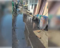 चक फजुल्ला मोहल्ले में सीवर भस्ट होने से गंदा पानी सड़कों पर,लोगों में भारी नाराज़गी