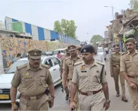 अलविदा की नमाज को लेकर नैनी क्षेत्र में कड़ी सुरक्षा