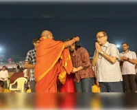 संगम तट पर भव्य गंगा आरती: आध्यात्मिक चेतना और भारतीय संस्कृति का दिव्य संगम