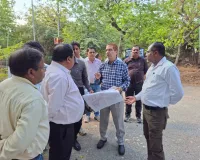 जिलाधिकारी ने सलखन फॉसिल्स पार्क का किया निरीक्षण, व्यवस्थाओं को सुदृढ करने के दिये निर्देश