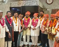 टूण्डला में भाजपा के नवीन जिला पदाधिकारियों का भव्य स्वागत