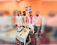 सपा नेता संदीप यादव का नैनी,कार्यकर्ताओं ने किया स्वागत