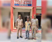 नैनी पुलिस ने नकबजनी मामले में वांछित अभियुक्त गिरफ्तार