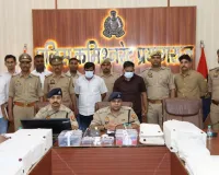 फर्जी नंबर प्लेट व कागजात बनाकर ट्रक चलाने वाले गिरोह का सरगना गिरफ्तार।