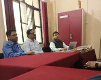 जिला सहकारिता मुख्यालय पर पार्किग एकाउंट के परीक्षण व समाधानीकरण हेतु  बैठक संपन्न, दिये संबंधितों को निर्देश