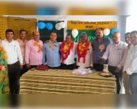 सेवानिवृत्त शिक्षकों को दी गई विदाई