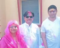 ओबरा थर्मल पावर परियोजना मुख्य महाप्रबंधक के आवास पर आयोजित हुआ भव्य होली मिलन समारोह