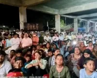 शिवद्वार मंदिर परिसर में श्री शंकर रामलीला समिति द्वारा आयोजित चार दिवसीय रामलीला का  समापन