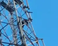 प्रेमी से शादी की जिद में युवती 200 फीट टावर पर चढ़ी, ‘हां’ मिलते ही डेढ़ घंटे बाद उतरी सकुशल