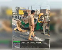 पनकी क्षेत्र में भीषण सड़क हादसा, दो युवकों की दर्दनाक मौत