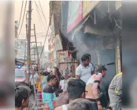 कानपुर में भीषण आग में जिंदा जला व्यापारी