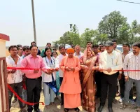 विधायक ने किया बर्डपुर नंबर 5 में  7 परियोजनाओं का लोकार्पण
