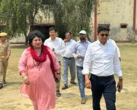 जिलाधिकारी ने स्पोर्ट स्टेडियम का किया निरीक्षण, सुधार के निर्देश