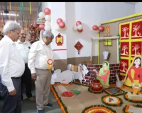 उच्च प्राथमिक विद्यालय में वार्षिकोत्सव की धूम, नन्हें -मुन्नों ने मचाया धमाल 